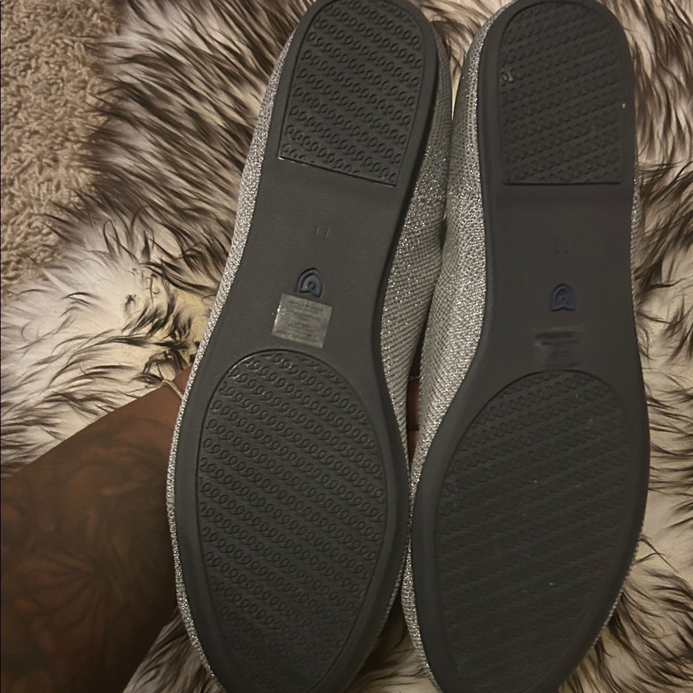 Rothy's Gray and Blue Women's Flats - Picture 3 of 3